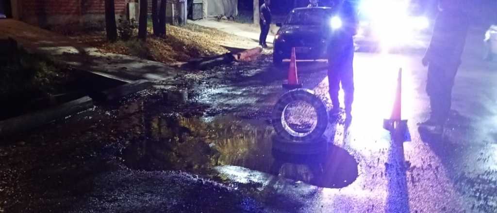 Un hombre cayó a un pozo sin señalizar en Las Heras: ¿qué dijo el municipio?