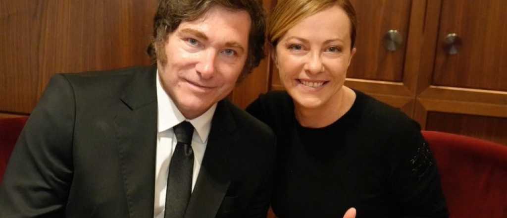 Tras el funeral de Francisco, Milei almorzó con Meloni