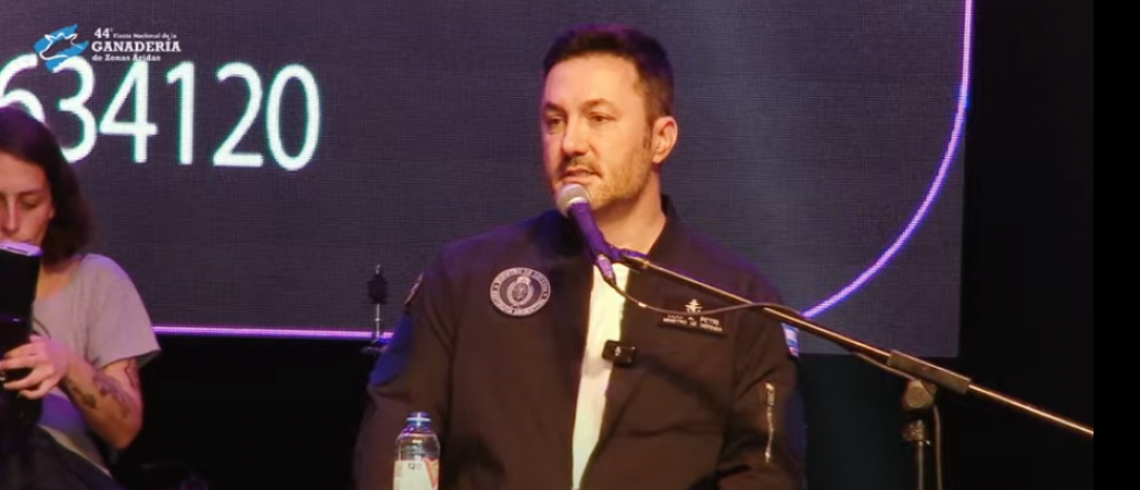 Petri, el emisario de Milei en Alvear: "Son el orgullo del pueblo argentino"