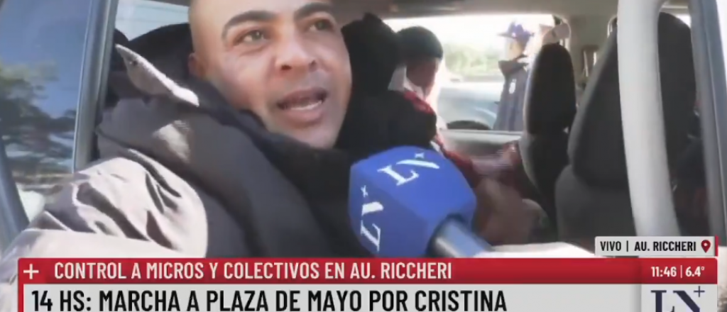 Detuvieron a un militante K que amenazó de muerte a Milei en vivo por TV