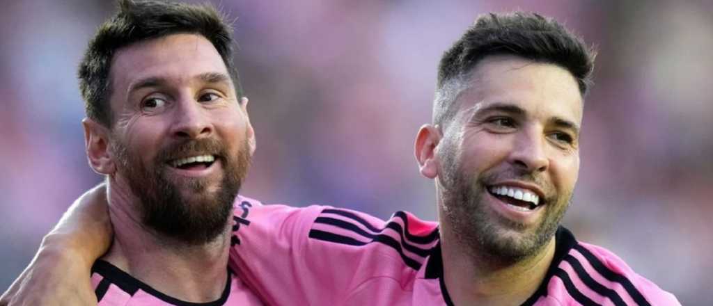 El emotivo mensaje de Messi a Jordi Alba en su retiro