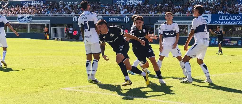 La Lepra logró un triunfazo agónico ante Gimnasia LP y es puntero