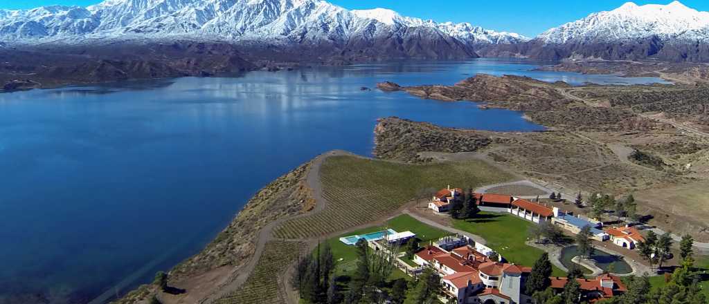 Así quedó el flamante Gran Hotel Potrerillos