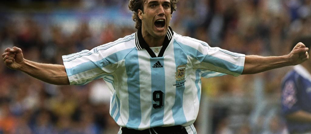 Batistuta no jugó en Real Madrid porque se iba a "cansar de hacer goles"