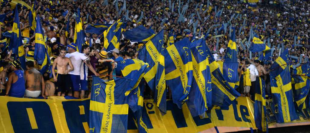 Tomba-Boca, con hinchada visitante