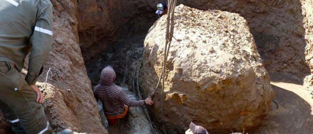 Hallaron un meteorito de 30 toneladas en Chaco