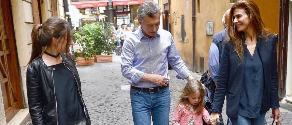 Críticas y elogios para Awada por su look en Roma