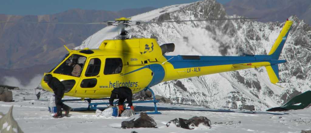 Rescataron en grave estado a un andinista en el Aconcagua